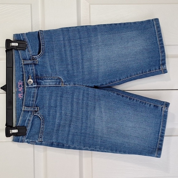 The Children’s Place Girls Denim Skimmer Shorts - Picture 2 of 15